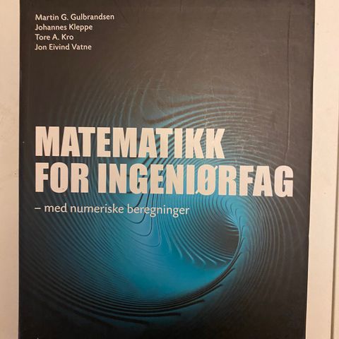 Matematikk for ingeniørfag