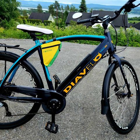 elsykkel Diavelo DANSK KVALITET / elektrisk sykkel med kraftig motor.