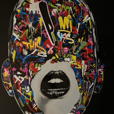 Martin Whatson og Sandra Chevrier - Lost in transit (Acrylic)