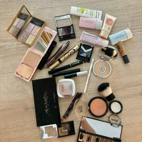 Sminkepakke Lancome Shiseido Estee lauder NYX Maybelline