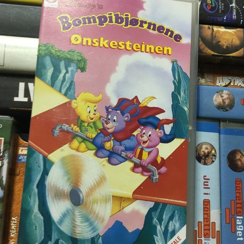 Bompibjørnene - Ønskesteinen (VHS)