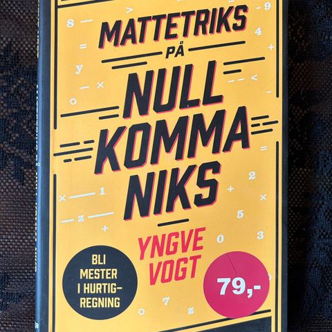 Mattetriks på null komma niks - Yngve Vogt