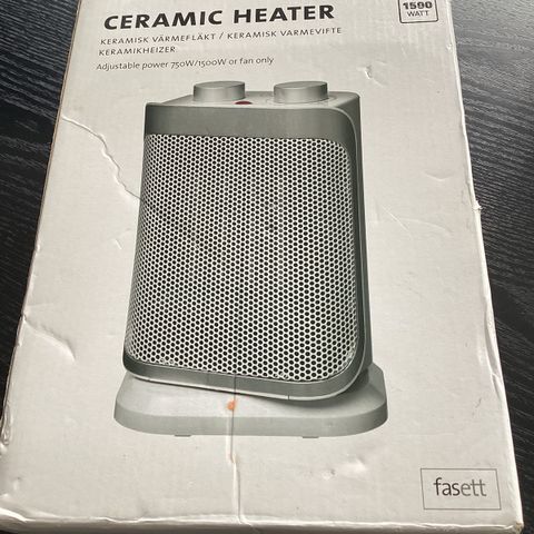 Ceramic vifter / Heater. 1500 watt