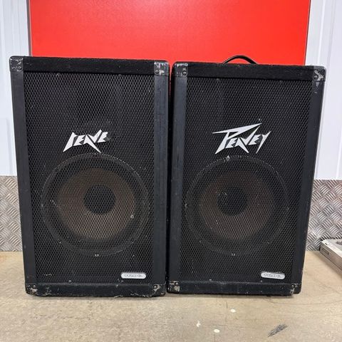 Peavey og Laney Høyttalere  + stativ + forsterker