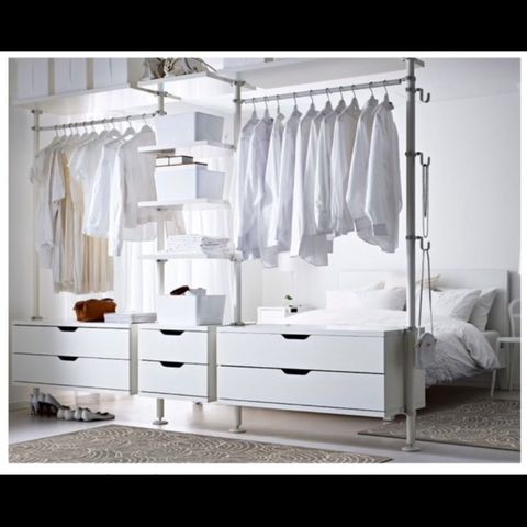 Stolmen IKEA garderobesystem