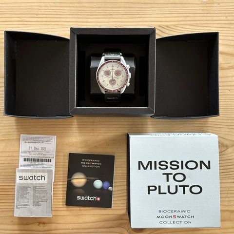 Omega X Swatch Moonswatch Mission to Pluto