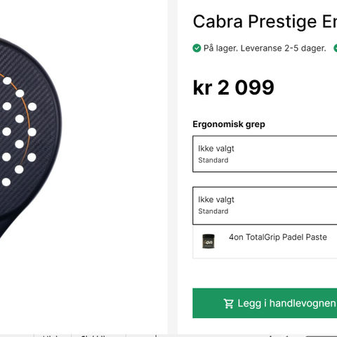 padelracket - Cabra Prestige Energy