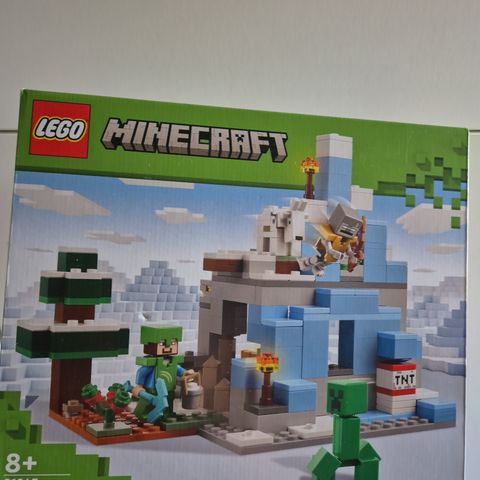 LEGO Minecraft 21243 Frossenfjellene