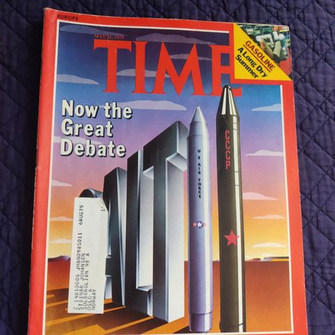 Time Magazine 21. Mai 1979 Now the great debate