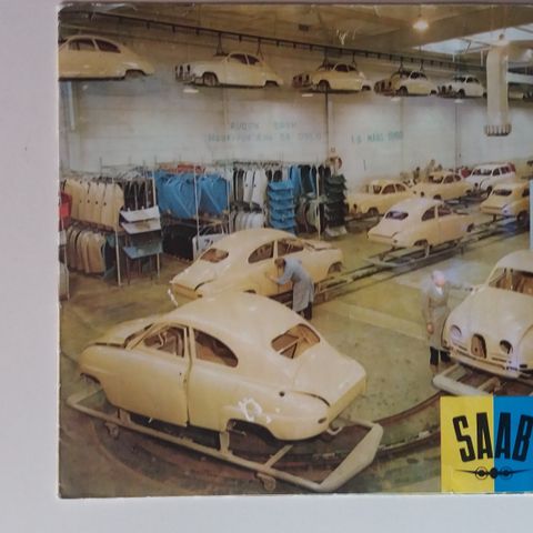 SAAB 93 -brosjyre.