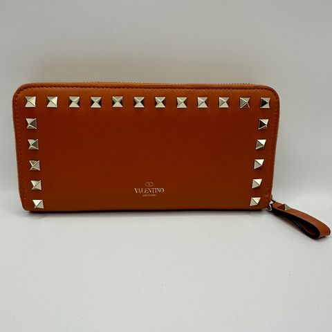 Valentino Garavani Leather Long Wallet