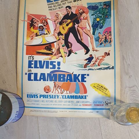 Elvis  Filmplakat  Clambake