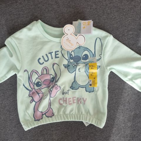 Lilo & stitch mint farge genser Str. 80