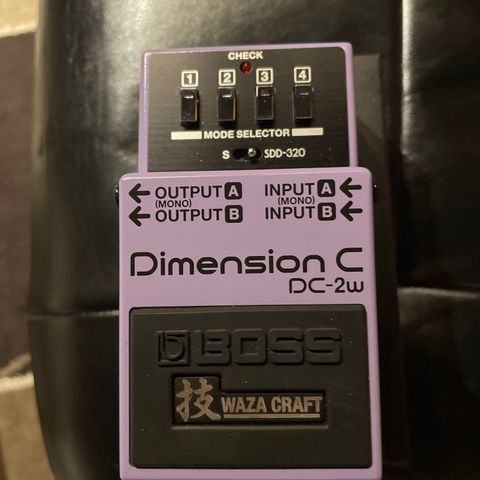 SELGER BOSS WAZA CRAFT DIMENSION C OG VERTEX DYNAMIC DISTORTION  PEDALER.