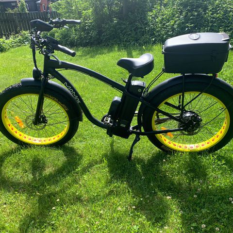 Momas cruiser fat bike.