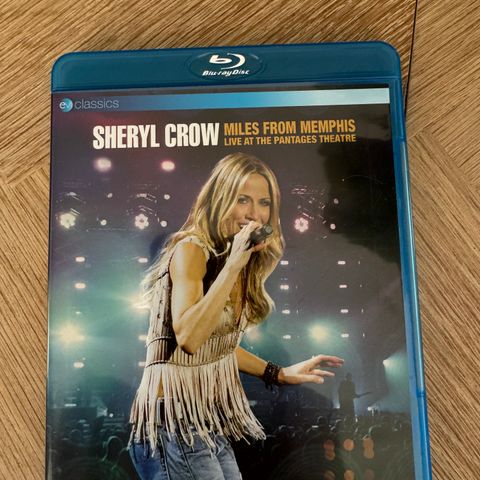 Sheryl Crow Miles From Memphis Live Blu Ray Uåpnet