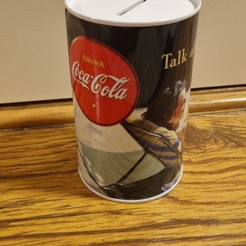 Coca-Cola sparebøsse