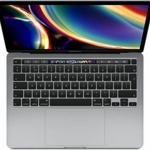 MacBook Pro intel i5 256gb med Touch Bar, pent brukt + brydge vertical dock