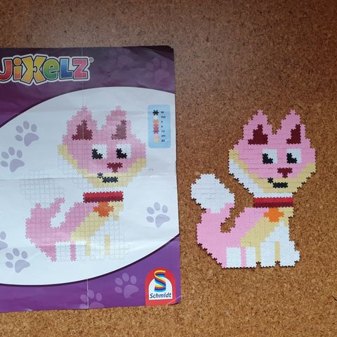 Plus Plus pussle Jixelz 500 katt puzzle Schmidt