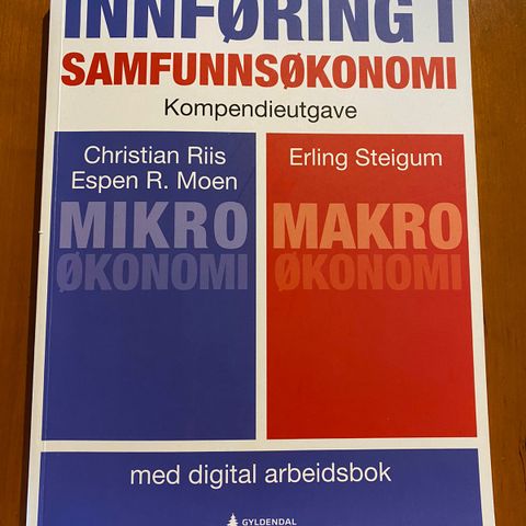 Samfunnsøkonomi (PENSUM!)