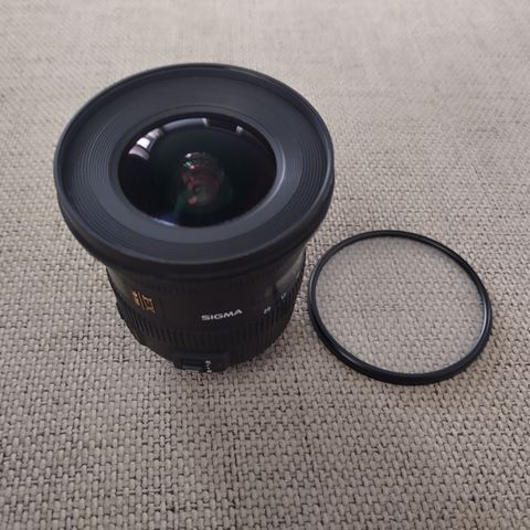 SIGMA  10-20mm ø 82mm, NYTT UV FILTER