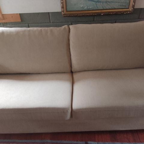 Veldig finå reint to sete sofa