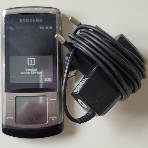 Samsung SGH-U900 vintage candybar-telefon