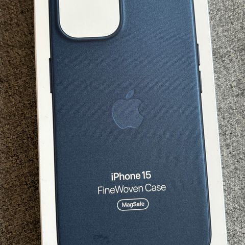 Nytt Iphone 15 finewoven / finvev deksel