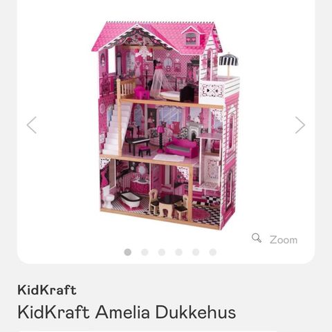 Kidcraft Amelia barbie/dukkehus