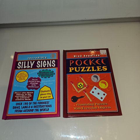 Incredibly Silly Signs + Mind Boggling Pocket Puzzles