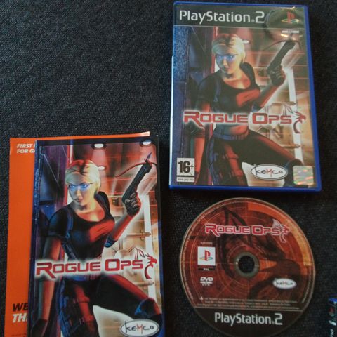 PlayStation 2 Rouge Ops spill selges