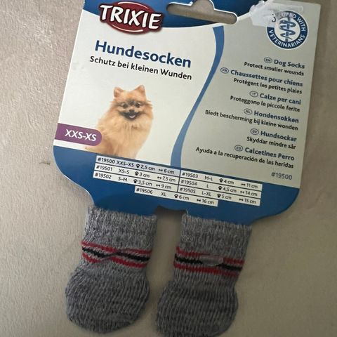 Små hundesokker (2 stk)