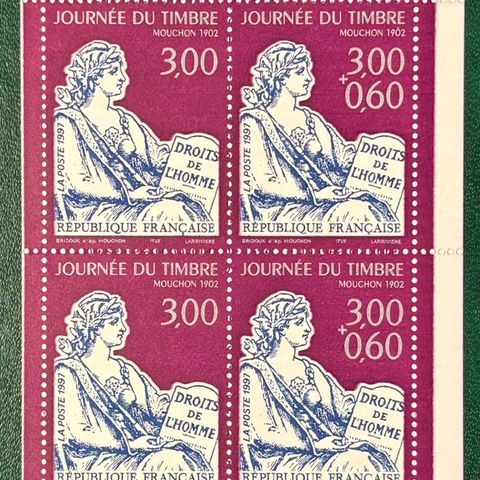 Frankrike 1997 - Frimerkets dag - postfriskt hefte (F209)