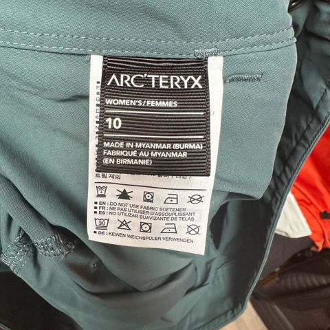 Arc’teryx og Patagonia 3/4 slanke bukser str 42