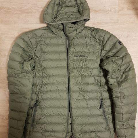 Vinterjakke: Peak Performance Down Liner Hood Jacket Mens (str. L)