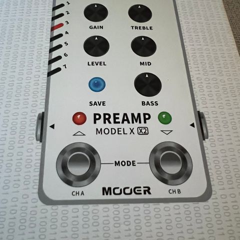 Gitar pedal   Preamp Modelx Mooer