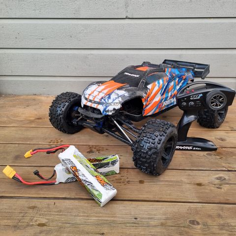 Traxxas E Revo 2.0 Opgradet hw max8 hobbywing rc bil