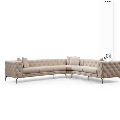 Nesten ny sofa