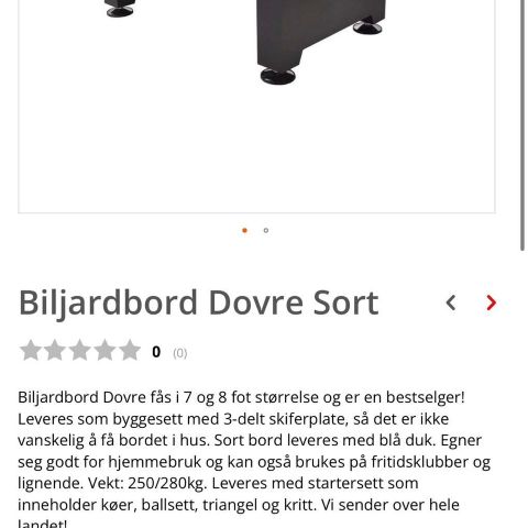 Biljardbord