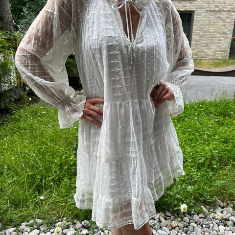 Hvite kjole fra Zara