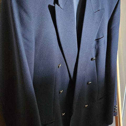 size 52 L Men's dress wool jacket  herre dress ull jakke