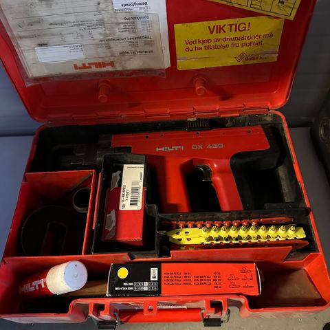 Hilti boltepistol