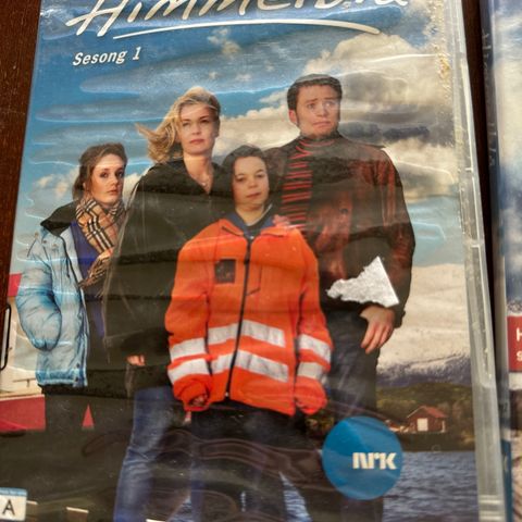 NORSKE SERIER OG EN FILM PÅ DVD - MYE NRK