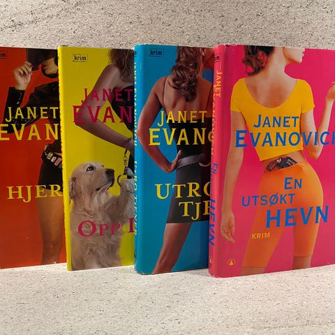 4 bøker av Janet Evanovich