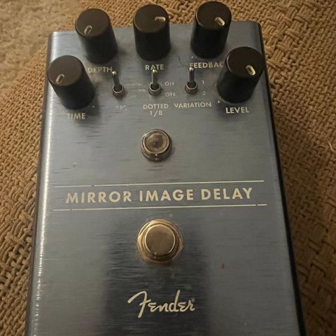 Mirror image Delay pedal