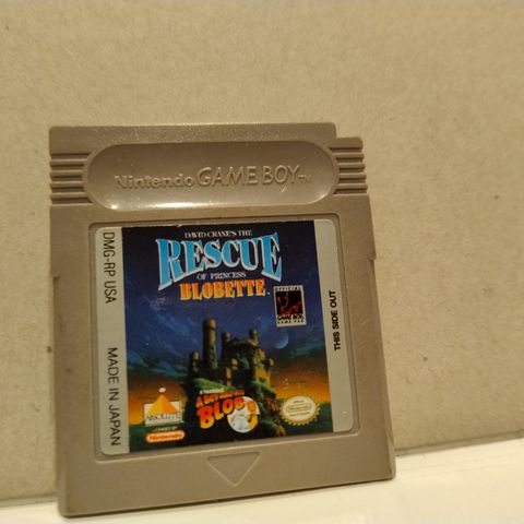 Nintendo Game Boy Rescue of Princess Blobette