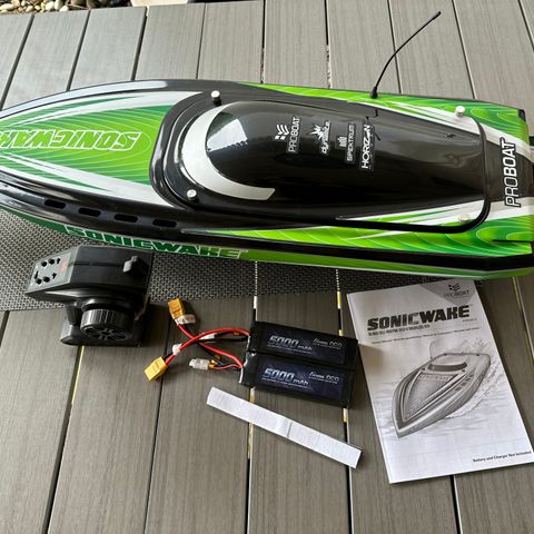 Proboat SonicWake m/batteri