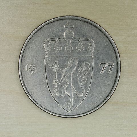 50 øre 1977 Norge   (1161)