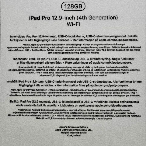 Ipad 4.gen (2020) 128gb + Apple pencil 2. gen