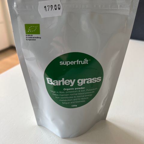 Barley grass powder (ny)